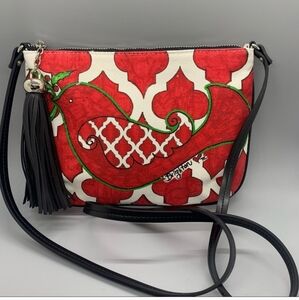 New Brighton Love Dove Holiday Cross Body Canvas Bag Purse
